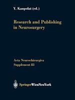 Research and Publishing in Neurosurgery