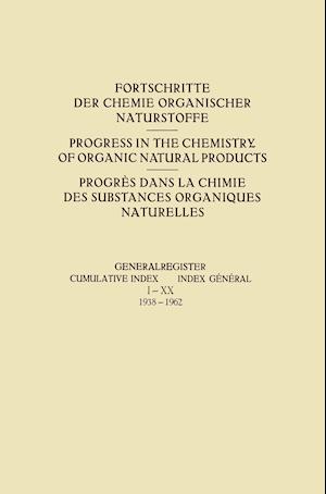 Generalregister / Cumulative Index / Index Général I–XX (1938–1962)