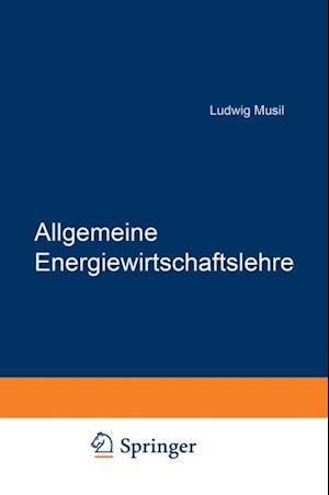 Allgemeine Energiewirtschaftslehre