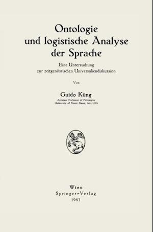 Ontologie und logistische Analyse der Sprache