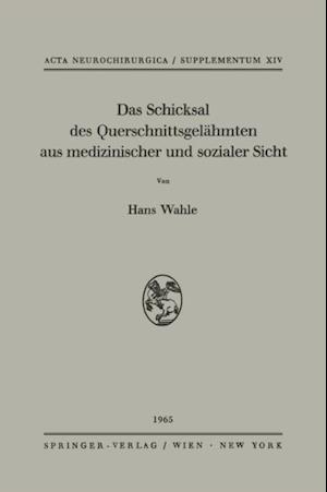 Das Schicksal des Querschnittsgelähmten aus medizinischer und sozialer Sicht