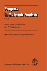 Progress in Materials Analysis