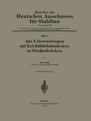 Aus Untersuchungen mit Leichtfahrbahndecken zu Straßenbrücken