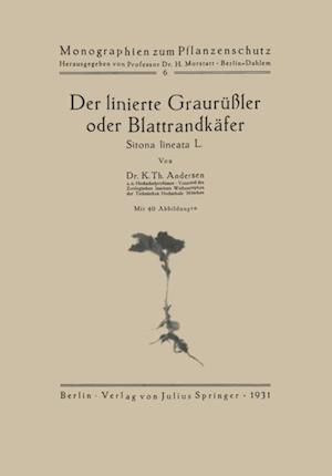 Der linierte Graurüßler oder Blattrandkäfer