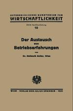 Der Austausch von Betriebserfahrungen