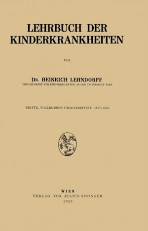 Lehrbuch der Kinderkrankheiten