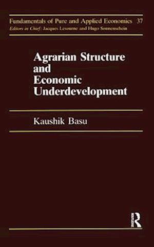Agrarian Structure And Economi