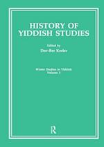History Of Yiddish Studies