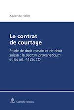 Le contrat de courtage