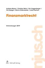 Finanzmarktrecht, Entwicklungen 2019