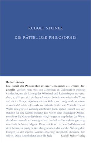 Die Rätsel der Philosophie in ihrer Geschichte als Umriss dargestellt