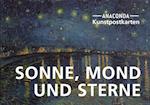 Postkarten-Set Sonne, Mond und Sterne