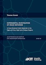 Experimental Investigation of Crack Initiation in Face-Centered Cubic Materials in the High and Very High Cycle Fatigue Regime