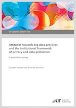 Attitudes towards big data practices and the institutional framework of privacy and data protection - A population survey