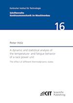 A dynamic and statistical analysis of the temperature- and fatigue behavior of a race power unit - The effect of different thermodynamic states