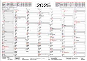 Tafelkalender A3 "Stabil" 2025