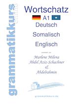 Worterbuch Deutsch - Somalisch- Englisch Niveau B1