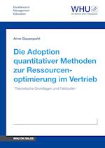 Die Adoption quantitativer Methoden zur Ressourcenoptimierung im Vertrieb