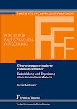 Übersetzungsorientierte Fachwörterbücher