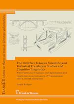 The Interface between Scientific and Technical Translation Studies and Cognitive Linguistics