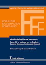 Gender in legislative languages