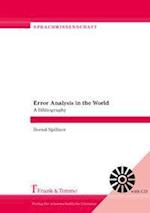 Error Analysis in the World. A Bibliography