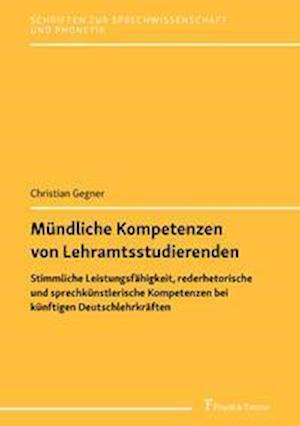 Mündliche Kompetenzen von Lehramtsstudierenden