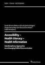 Accessibility ¿ Health Literacy ¿ Health Information