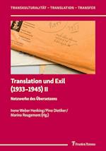 Translation und Exil (1933¿1945) II