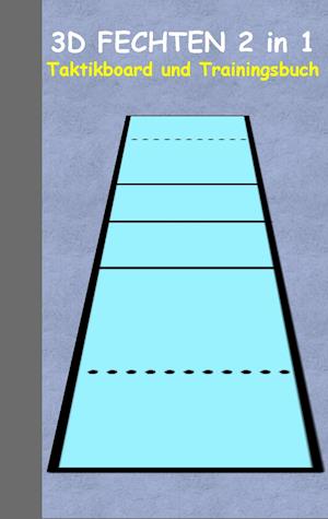 3D Fechten 2 in 1 Taktikboard und Trainingsbuch