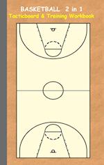 Basketball 2 in 1 Tacticboard and Training Workbook