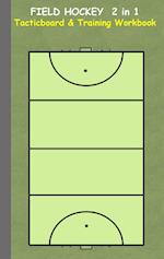 Field Hockey 2 in 1 Tacticboard and Training Workbook