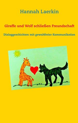 Giraffe und Wolf schließen Freundschaft