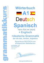 Worterbuch Deutsch - Spanisch - Englisch A1