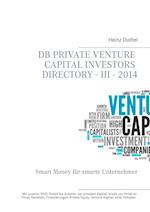 DB Private Venture Capital Investors Directory - III - 2014