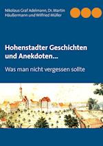 Hohenstadter Geschichten und Anekdoten...