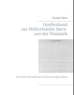 Quellenband Zur Mullerfamilie Stern Aus Der Neumark