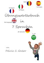 Ubungsworterbuch in 7 Sprachen