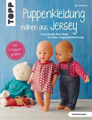 Puppenkleidung nähen aus Jersey