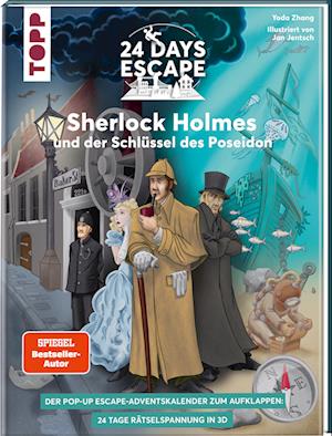 24 DAYS ESCAPE 3D Pop-Up-Adventskalender- Sherlock Holmes und der Schlüssel des Poseidon