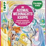 Colorful Christmas - Die Ausmal-Weihnachtskrippe (Adventskalender)