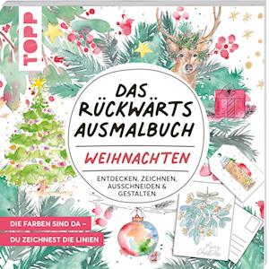 Das Rückwärts-Ausmalbuch Weihnachten