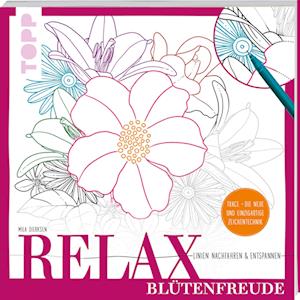 Relax Blütenfreude - Linien nachfahren & entspannen