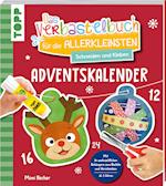 Das Adventskalender-Verbastelbuch für die Allerkleinsten. Schneiden und Kleben. Weihnachtskugeln.
