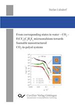 From corresponding states in water - CO2 - F(CF2)iC2H4Ej microemulsions towards foamable nanostructured CO2-in-polyol systems