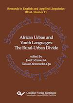 African Urban and Youth Languages (Band 11)