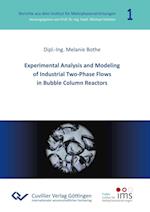 Experimental Analysis and Modeling of Industrial Two-Phase Flows in Bubble Column Reactors