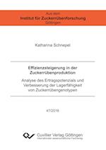 Effizienzsteigerung in der Zuckerrübenproduktion. Analyse des Ertragspotenzials und Verbesserung der Lagerfähigkeit von Zuckerrübengenotypen