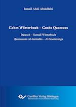 Gohes Wörterbuch - Goohe Qaamuus