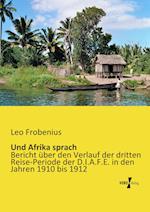 Und Afrika sprach